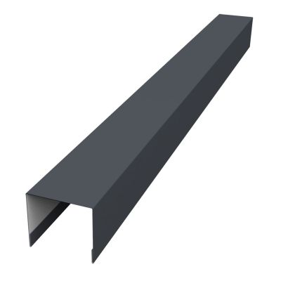 Парапет С8 2000 Графитовый серый (RAL 7024) в Рыбинске