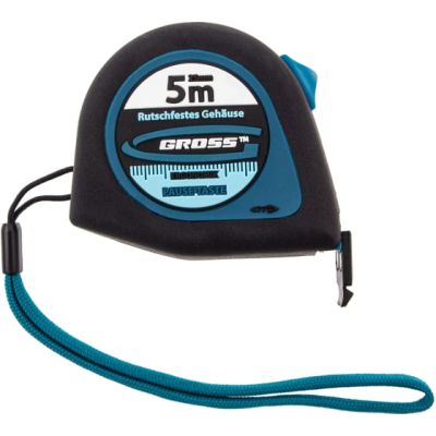 Рулетка Ergonomisch  5 м х25мм магнитный обрезиненный зацеп GROSS 31103 в Рыбинске