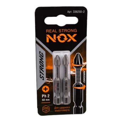Бита PH 2х50 E 6,3 torsion "NOX STRONG" 336250-2 в Рыбинске