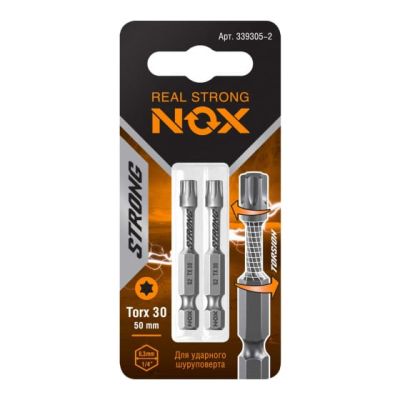 Бита TX-30-50 E 6,3 torsion "NOX STRONG" 339305-2 в Рыбинске