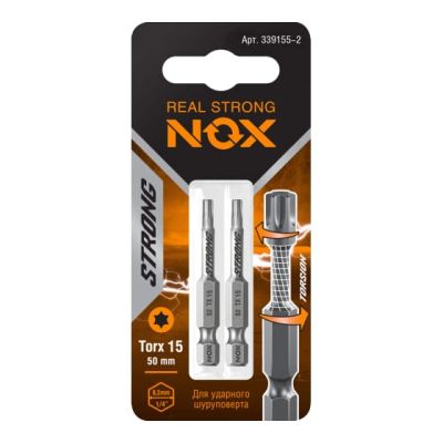 Бита TX-15-50 E 6,3 torsion "NOX STRONG" 339155 в Рыбинске