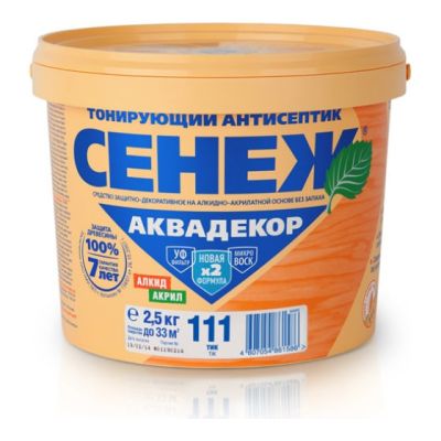 Х2-111 (тик) -2,5 кг - Сенеж Аквадекор в Рыбинске