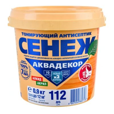 Х2-112 (дуб) -0,9 кг - Сенеж Аквадекор в Рыбинске