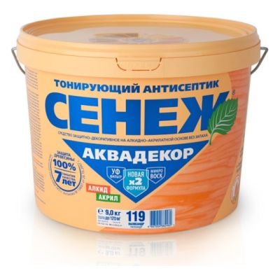 Х2-119 (палисандр) - 9 кг - Сенеж Аквадекор в Рыбинске