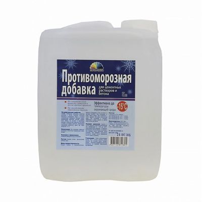 Антиморозная добавка для растворов и бетона (формиат натрия) 5л (1/120) в Рыбинске