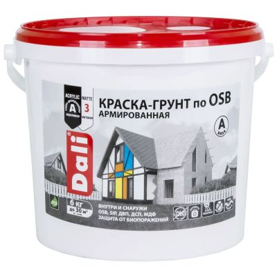 Краска-грунт  DALI по OSB БАЗА А 6 кг (1) Рогнеда																														 в Рыбинске