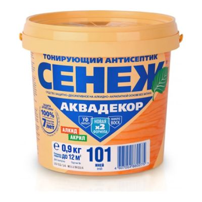 Х2-101 (иней) -0,9 кг - Сенеж Аквадекор в Рыбинске