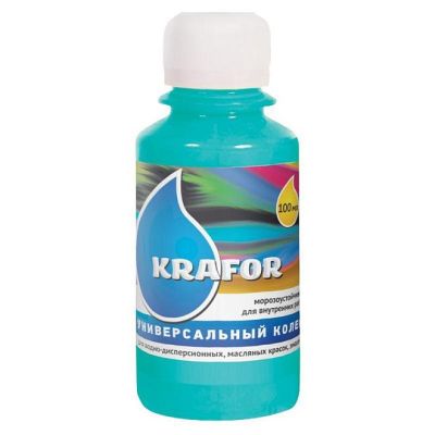 Колер универсальный №15 морская волна 100мл (6/108) "Krafor" в Рыбинске