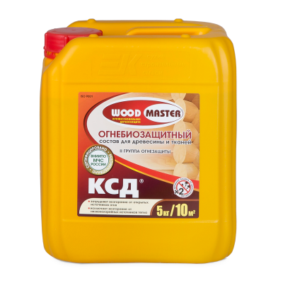 КСД огнебиозащитный состав Woodmaster 5кг (1) Рогнеда в Рыбинске
