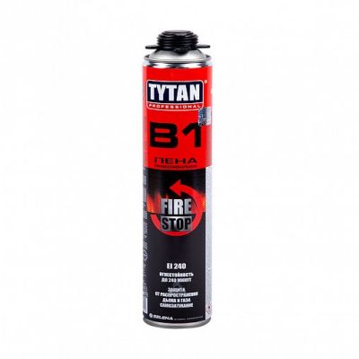 Пена монтажная Tytan Professional B1 Профи 750мл огнеупорная (12/672) в Рыбинске