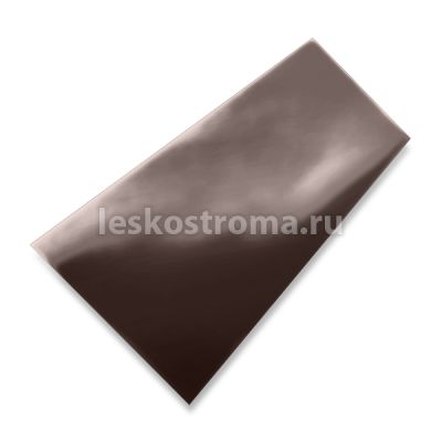 Лист гладкий 0,35 мм 2000*1250 Шоколадно-коричневый (RAL 8017) в Рыбинске