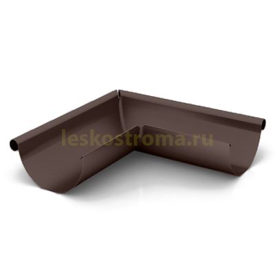 Желоб угловой наружний штамп оц 0.50 (RAL 8017) в Рыбинске