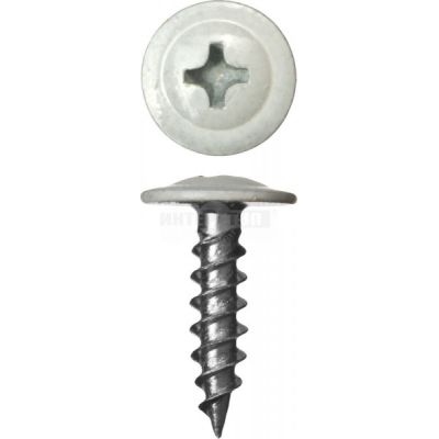 Саморез с прессшайбой острый 4,2*25 RAL (9003) ярко-белый в Рыбинске