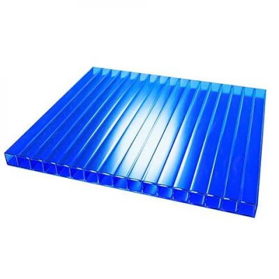Сотовый поликарбонат UltraPlast 6х2100х6000 (синий) в Рыбинске